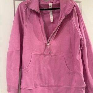 Lululemon Athletica Pink Scuba Sweatshirt